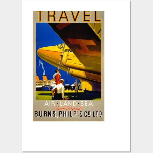 Vintage Travel Poster  Australia Travel Wall Art by vintagetreasure